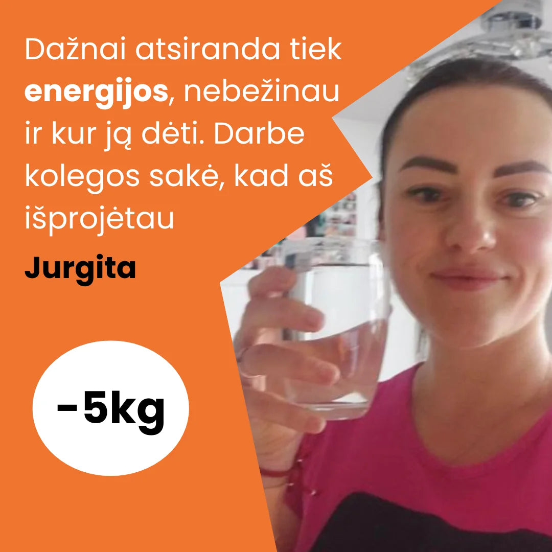 Klientės Jurgitos atsiliepimas