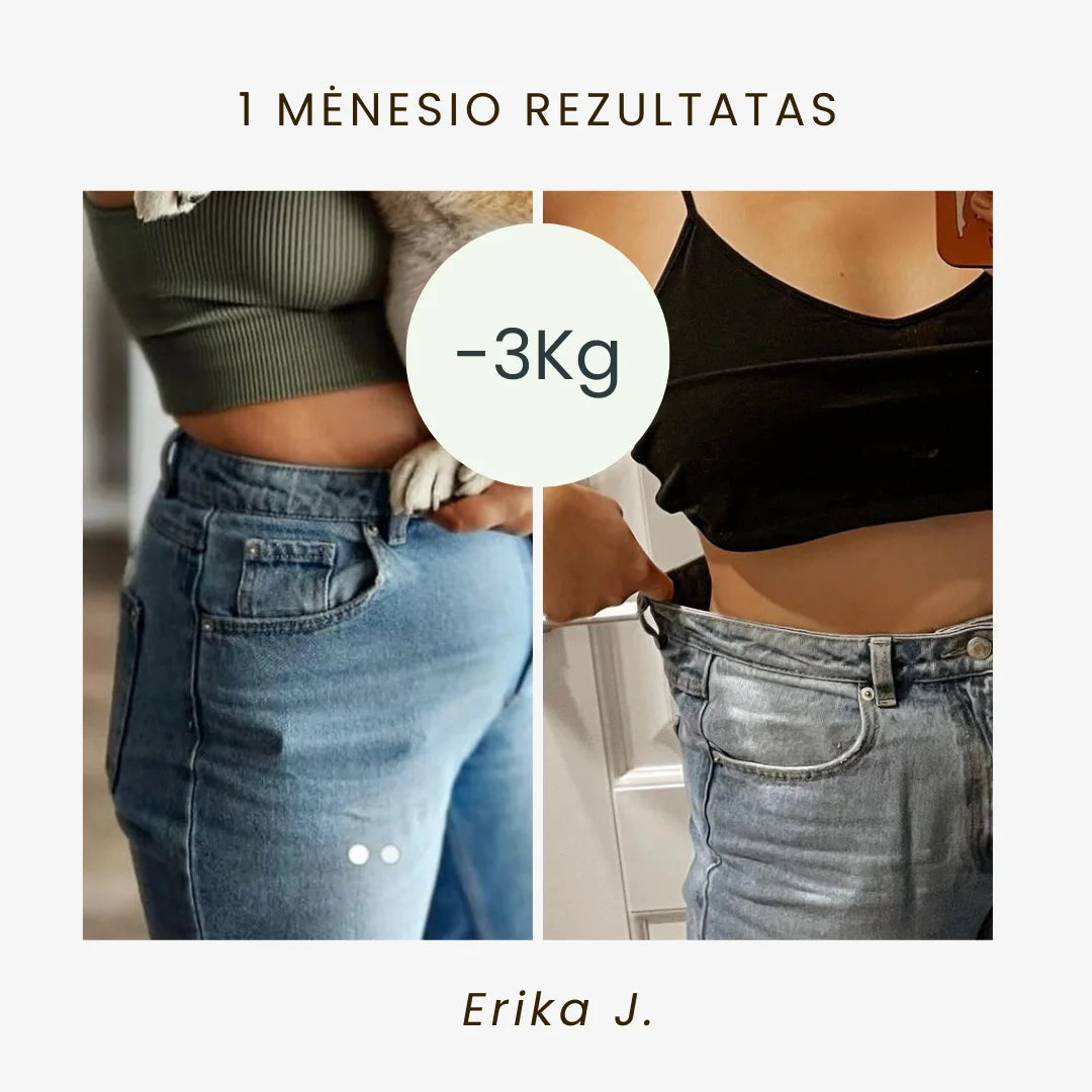 Klientės Erikos atsiliepimas